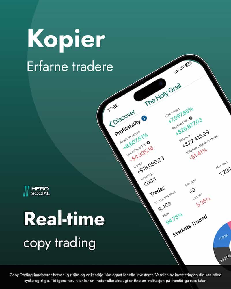 Copy Trade Top Performers with One Click Using Hero Social from Hero Markets