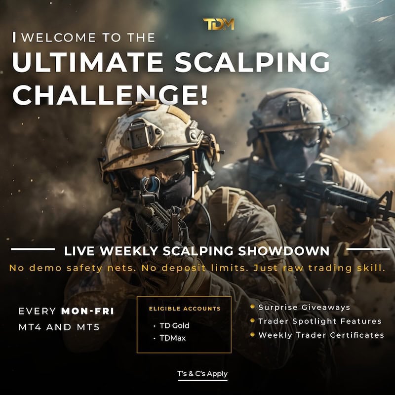 Ultimate Scalping Challenge by TD Markets: Win Cash, Funded Accounts & Gaming Gear in One Week