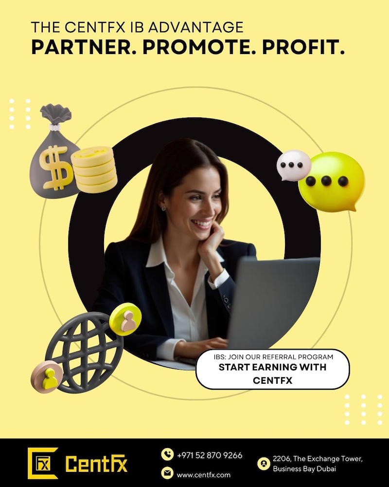 CentFX Launches Lucrative IB Partnership Program: Partner. Promote. Profit.