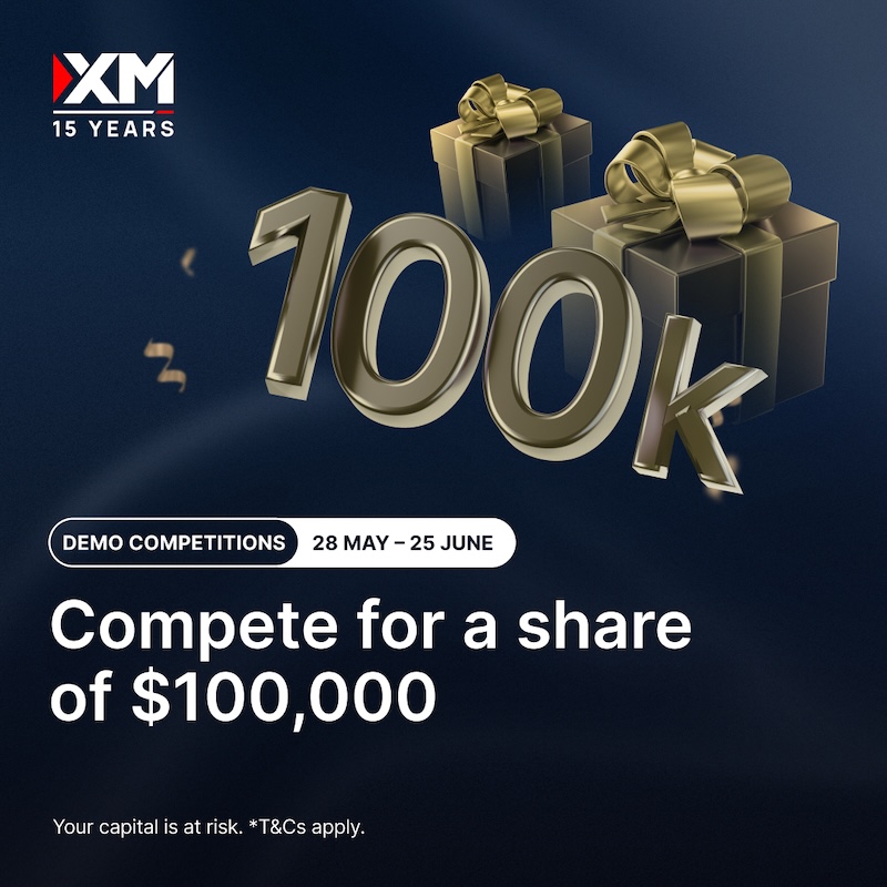 Compete in XM’s June Demo Trading Competitions for a Share of $100,000 in Cash Prizes – 100% Risk-Free