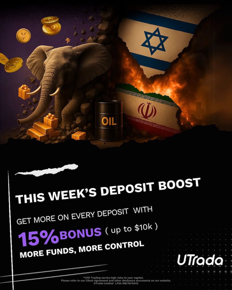 uTrada Launches Limited-Time 15% Deposit Bonus – Get Up to $10,000 Extra Per Deposit