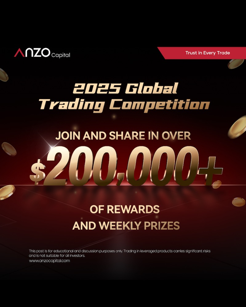 Anzo Capital Launches $200,000 Global Trading Competition: Join Pride or Voyage Team and Win Weekly & Grand Cash Prizes