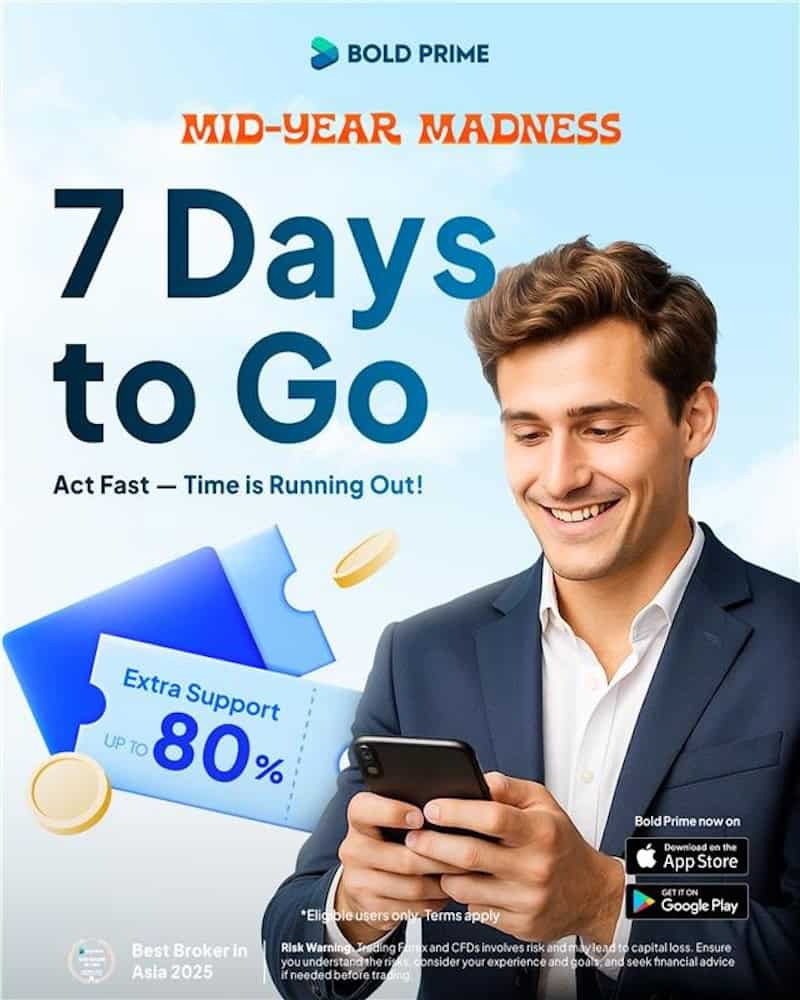7 Days Left to Claim Exclusive Mid-Year Promotion – Trade Smarter with Bold Prime’s Most Rewarding Offer Yet