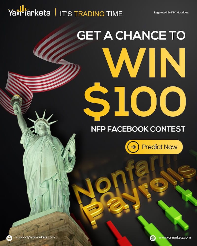 YaMarkets Continues Popular $100 NFP Prediction Contest via Facebook for Ultimate Account Holders