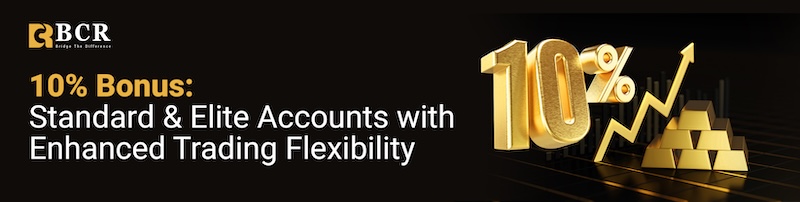 BCR’s July 2025 Ongoing 10% Credit Bonus Promotion Enhances Trading Flexibility for Standard and Elite Accounts