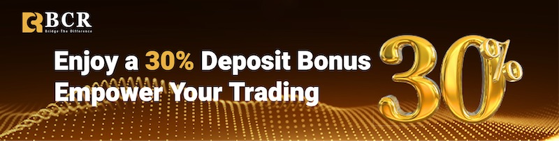 BCR Offers 30% Deposit Bonus for BVI Clients Throughout July 2025