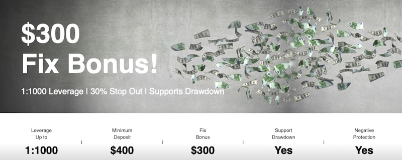 Yadix - $300 Fixed Bonus