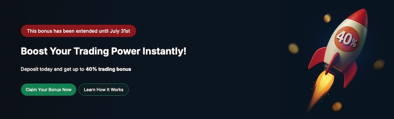 Boost Your Trading Power with Vittaverse: Limited-Time Deposit Bonus of Up to 40% Extended Until July 31st