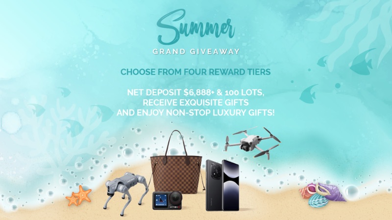 AUS GLOBAL Launches “Grand Summer Giveaway” – Exclusive Luxury Rewards for Active Traders (July 1–31, 2025)