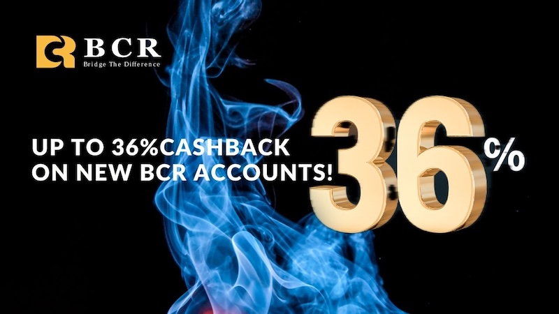 BCR - 36% Cashback Bonus