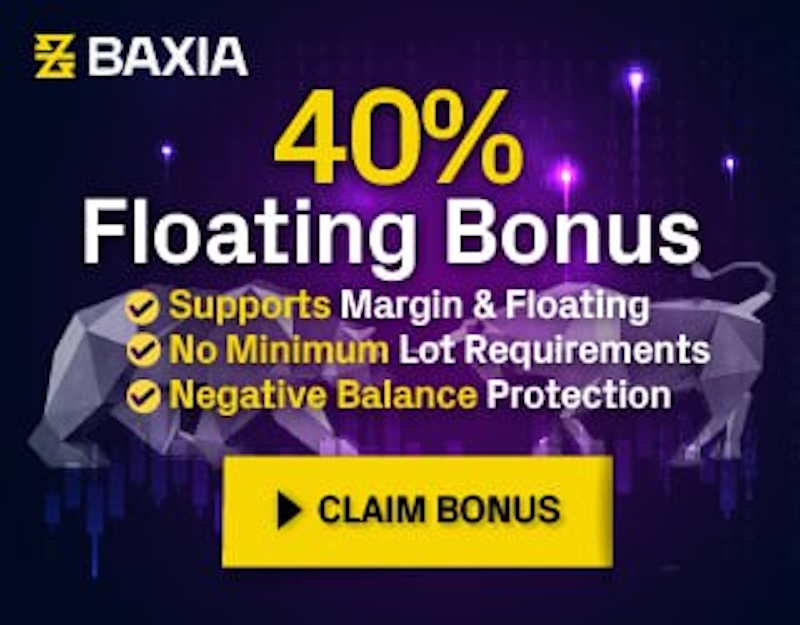 Baxia Markets - 40% Floating Forex Bonus