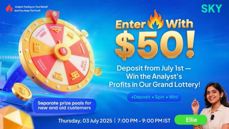 BtcDana Launches Exclusive "Spin • Win • Trade" Live Event – Win a Chance to Profit with Zero-Risk Live Trading