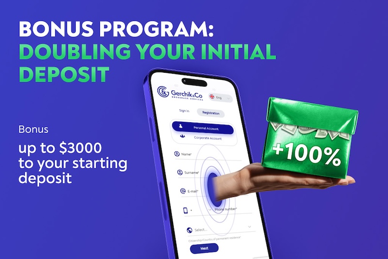 Gerchik & Co Deposit Bonus