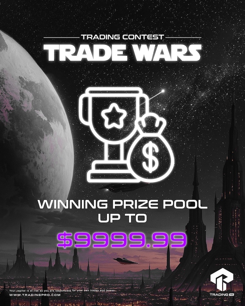 Compete in TradingPRO’s “Trade Wars” Trading Contest – 3 Rounds, 9 Winners, and $9,999.99 in Cash Prizes Up for Grabs