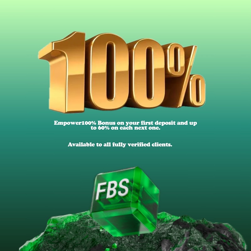 Maximize Your Trading Power with the FBS Deposit Bonus: Up to 100% on Your First Deposit and Up to 60% on Subsequent Ones