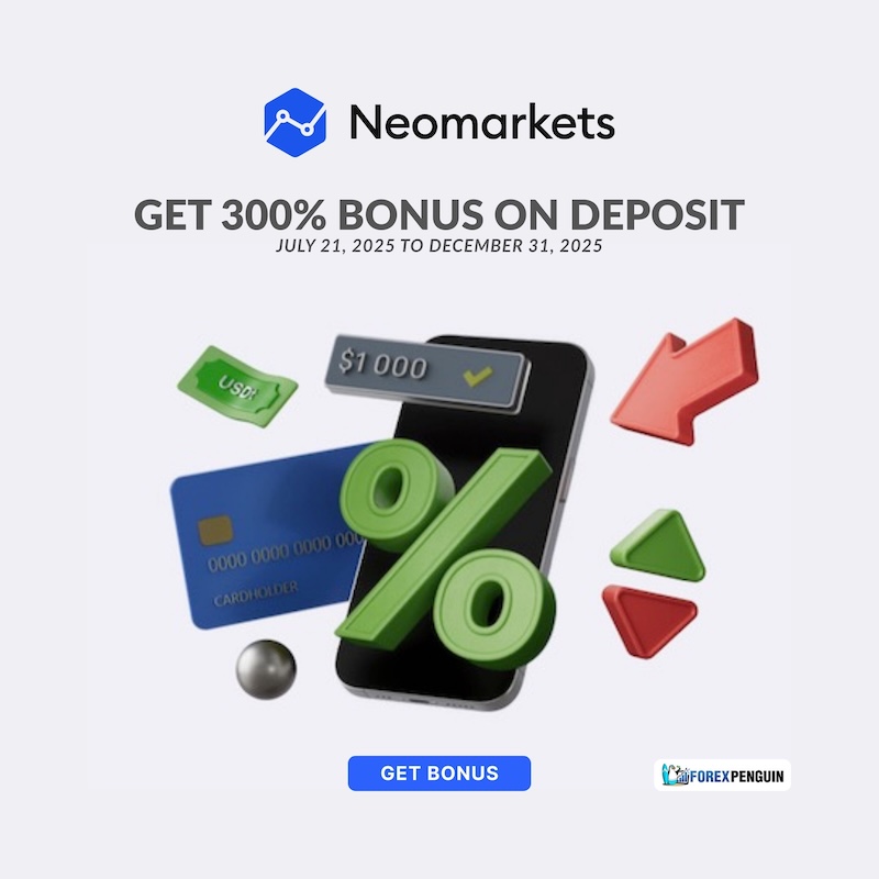 Neomarkets Launches 300% Deposit Bonus Promotion — Trade Bigger with Up to $5,000 in Extra Credit
