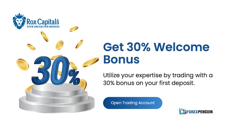 Rox Capitals ─ 30% Deposit Bonus