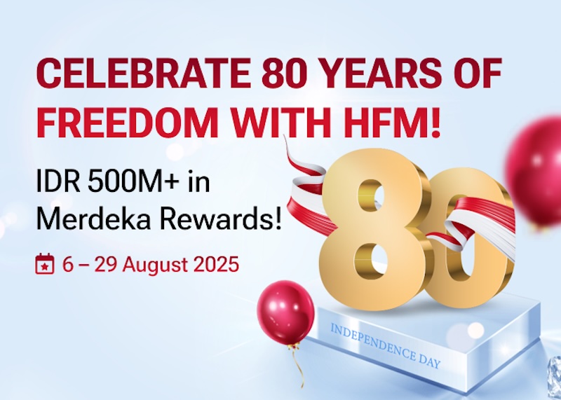 Celebrate 80 Years of Indonesian Independence with HFM and Win Big: Over IDR 500 Million in Merdeka Rewards!