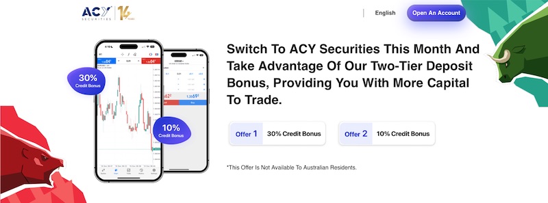 ACY Securities Launches Two-Tier Deposit Bonus Promotion to Boost Client Trading Power