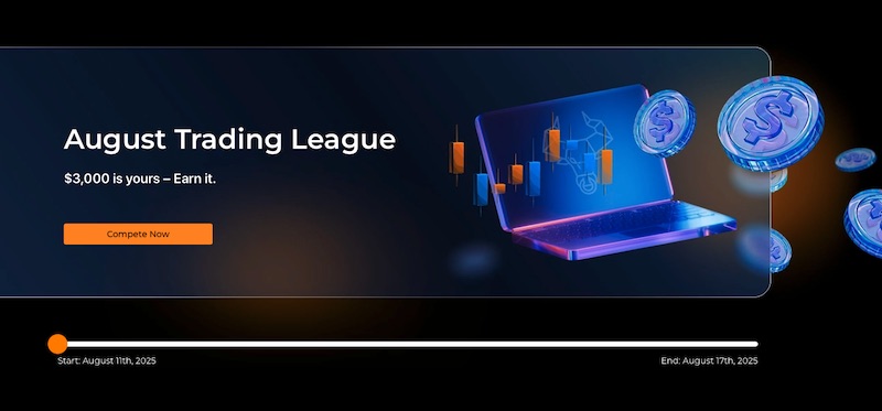 ITB Launches August Trading League 2025: Win Your Share of $3,000 in This High-Stakes Demo Trading Competition