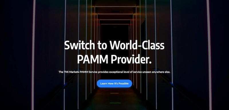 TMiMarkets Launches World-Class PAMM Service for Investors and Money Managers