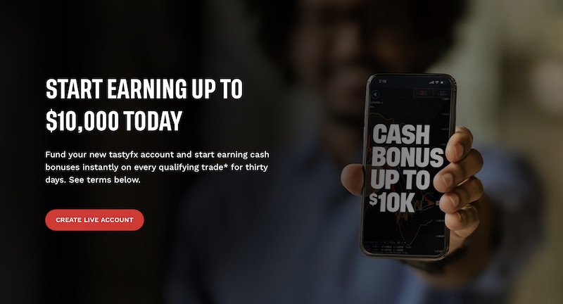 tastyfx Deposit Bonus