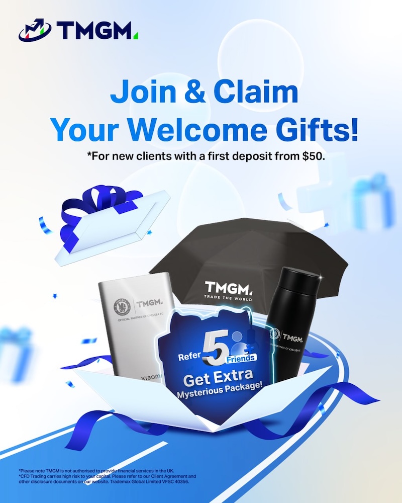 TMGM Launches Limited-Time Welcome Gift Campaign for New Clients – No Trading Required