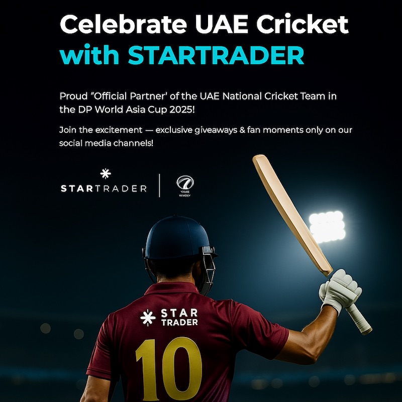 STARTRADER Celebrates Partnership with UAE National Cricket Team at DP World Asia Cup 2025