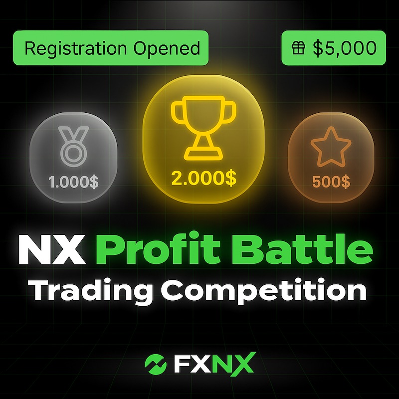 FXNX Announces October 2025 Profit Battle: 20-Day Live Trading Contest with $3,800 in Cash Prizes for Top Traders