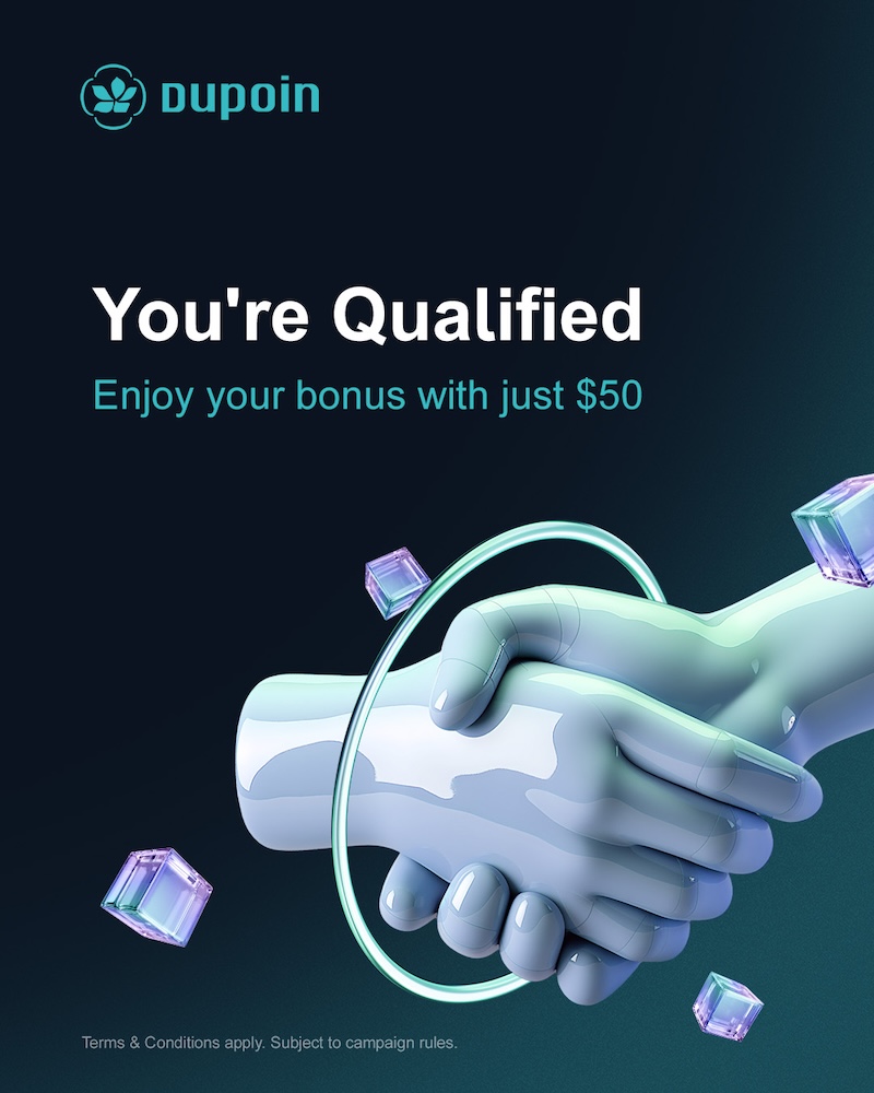 Dupoin Extends 100% Deposit Bonus Until September 7 — Unlock Up to $10,000 in Withdrawable Bonus