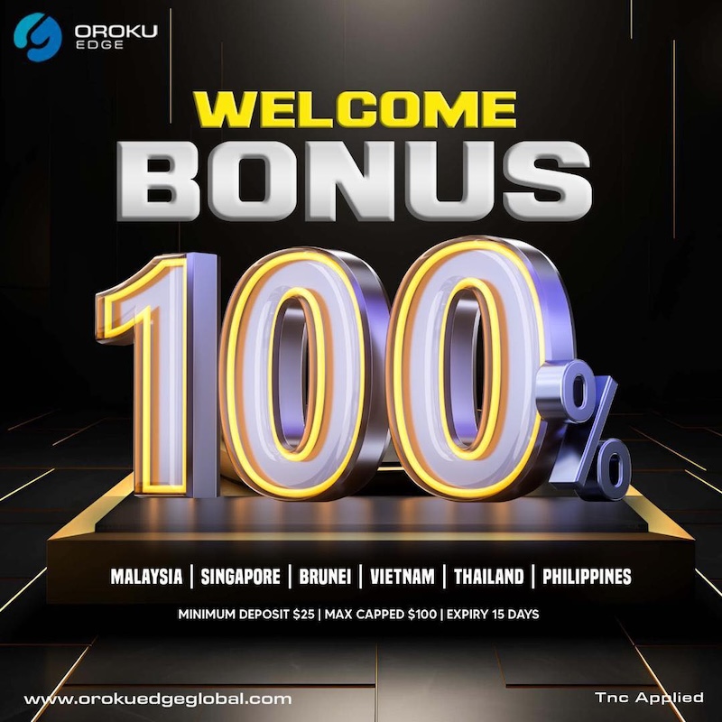 Oroku Edge Launches 100% First-Deposit Bonus—Up to $100—Now Available across Southeast Asia