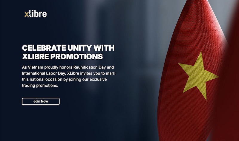 XLibre Launches Exclusive Trading Promotions to Celebrate Vietnam’s Reunification Day and International Labor Day