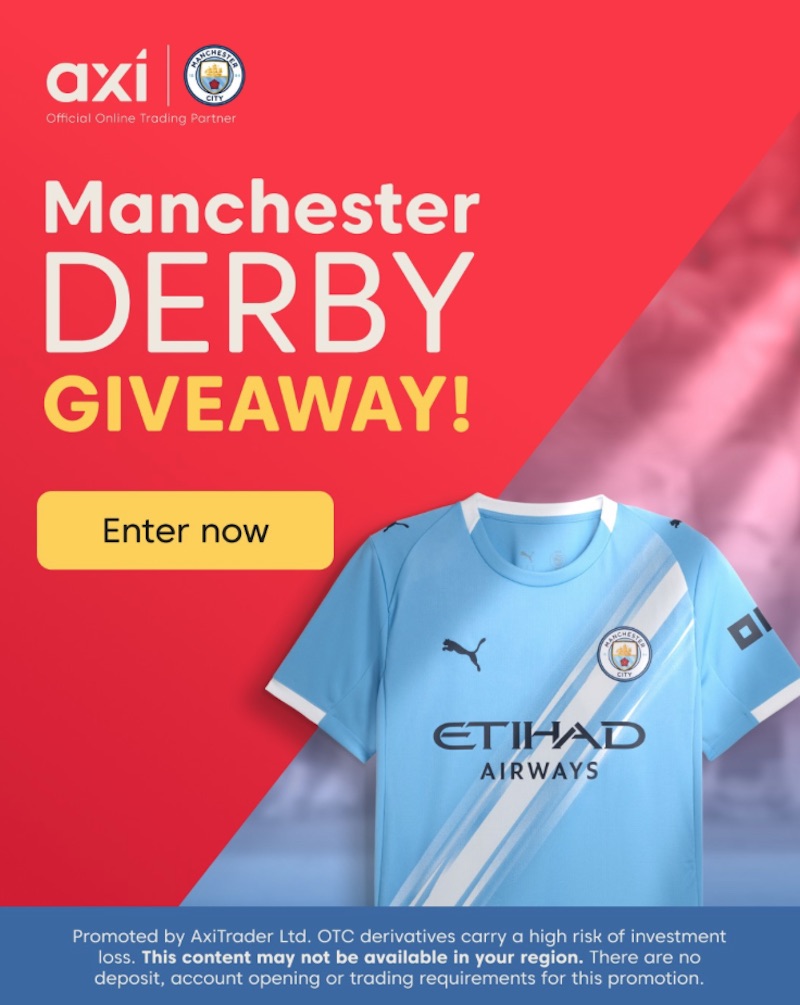 Axi Celebrates Manchester Derby with Exclusive Signed Man City Shirt Giveaway