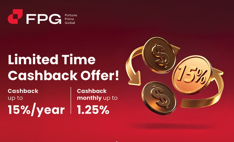 Trade, Invest, and Get Rewarded: FPG Offers Up to 15% Cashback for Vietnam Clients