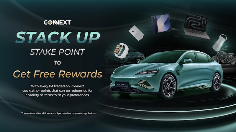 Connext Unveils “Stack Up Stake Point” Promotion – Trade More, Earn More, and Unlock Premium Rewards