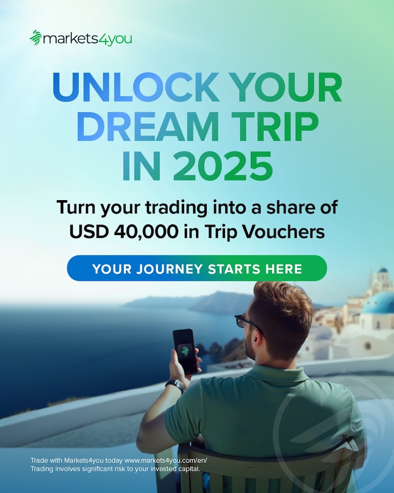 Unlock Your Dream Trip in 2025 with USD 40,000 in Trip Vouchers from Markets4you