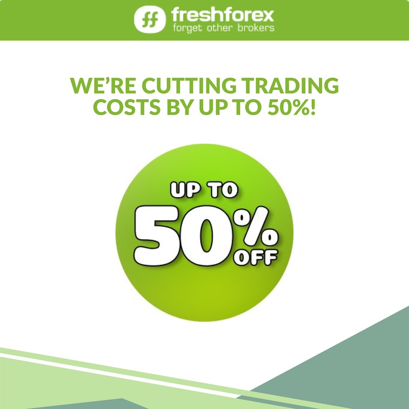 FreshForex Slashes Trading Costs by Up to 50% on Major Pairs