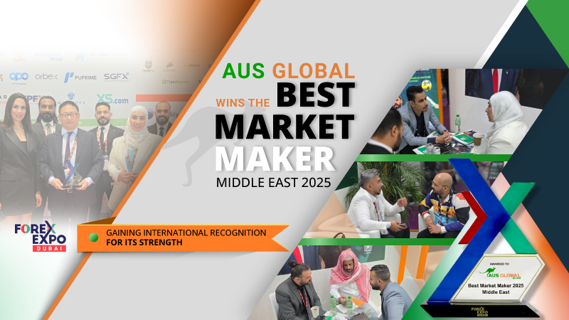AUS GLOBAL Crowned “2025 Middle East Best Market Maker” at Forex Expo Dubai