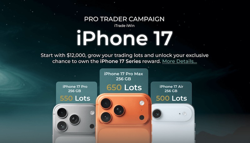 Connext Launches Pro Trader Campaign: Trade $12,000 to Win the Latest iPhone 17 Models
