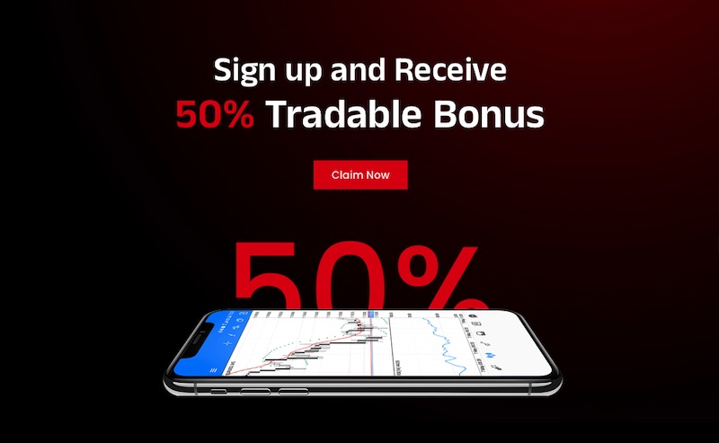 Xtreme Markets – 50% Tradable Bonus