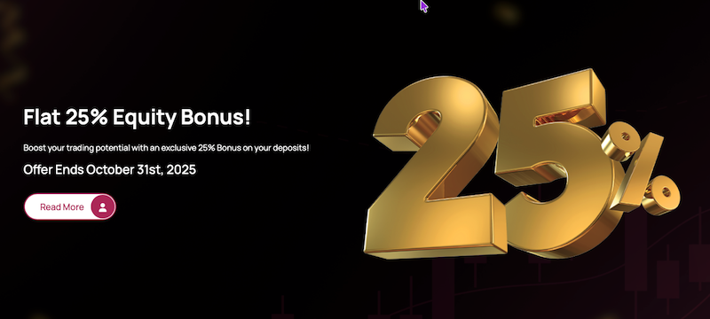 October Trading Boost: Get a Flat 25% Deposit Bonus with NXG Markets – Limited Time Offer