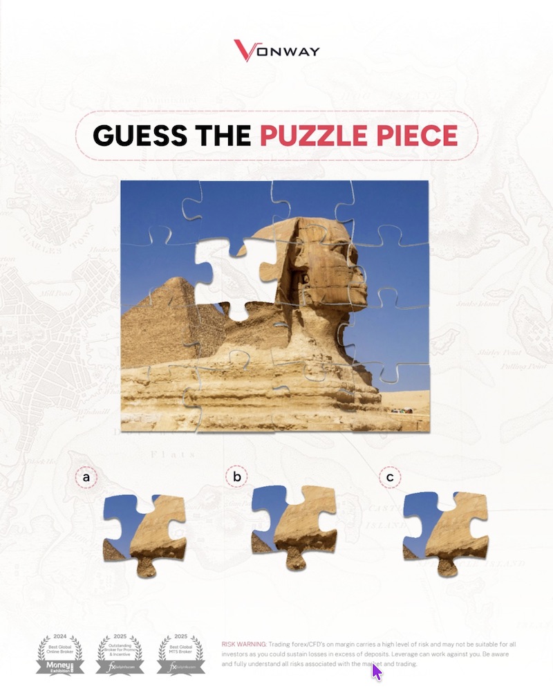 Win $15 Credit with Vonway’s “Guess the Puzzle Piece” Landmark Quiz Challenge