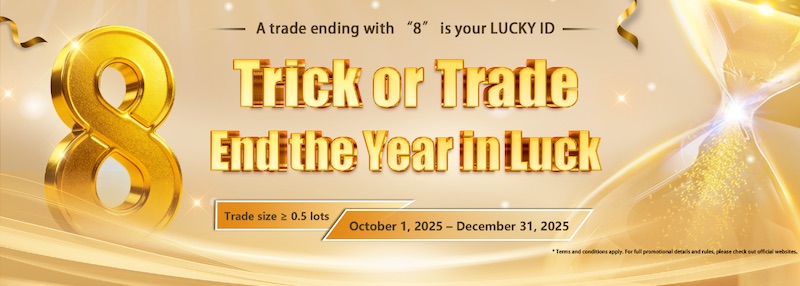 Trade with a Lucky ID ending in “8” from Oct 1–Dec 31, 2025, and earn $8 per qualifying trade—up to $1,000/month with PPL International!