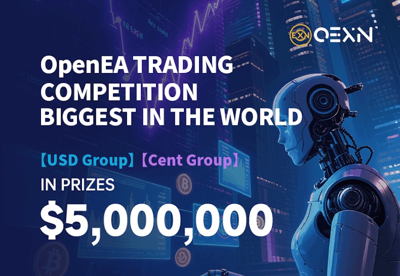OEXN Launches the World’s Largest EA Trading Competition — Millions in Prizes, Zero Fees, Unlimited Potential