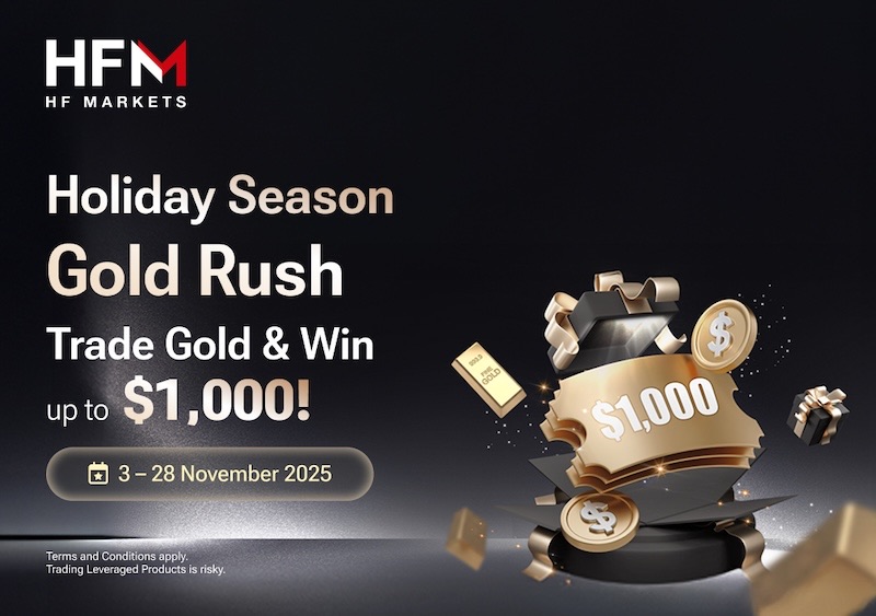 Holiday Season Gold Rush: Trade Gold & Win up to US$1,000 with HFM