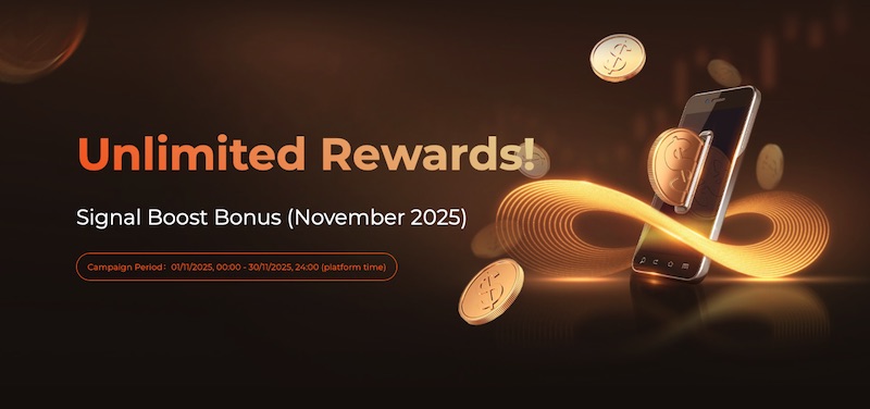 Earn Unlimited Cash: WeTrade Social Launches November 2025 Signal Boost Bonus
