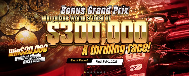 Big Boss Launches Bonus Grand Prix: Trade, Win Rewards, and Boost Your Forex Journey